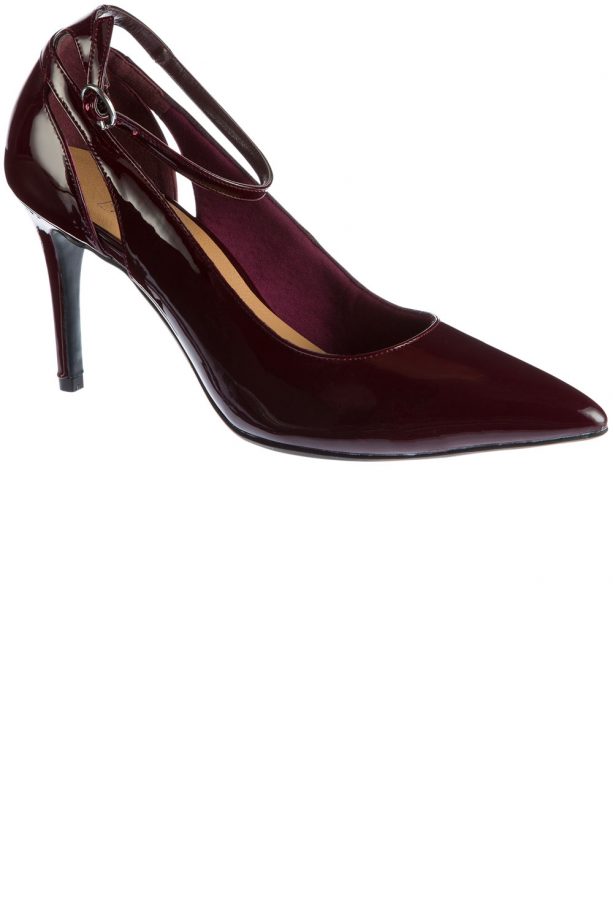 F&F Patent Ankle Strap Court Shoes, £20