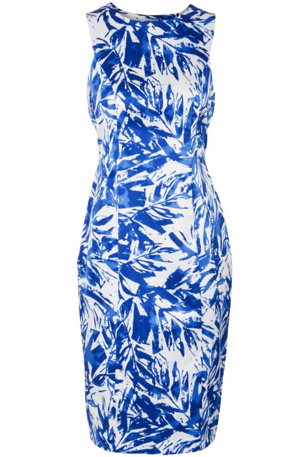 F&F Watercolour Twig Print Shift Dress, £22