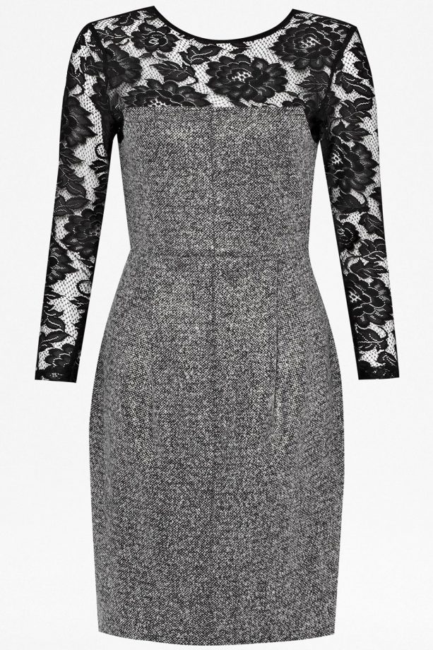 French Connection Golden Mist Lace Dress, £80