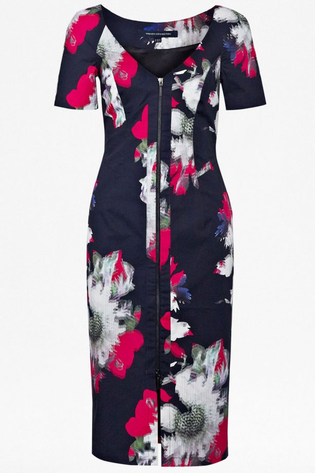 French Connection Wilderness Bloom V-Neck Dress, £130