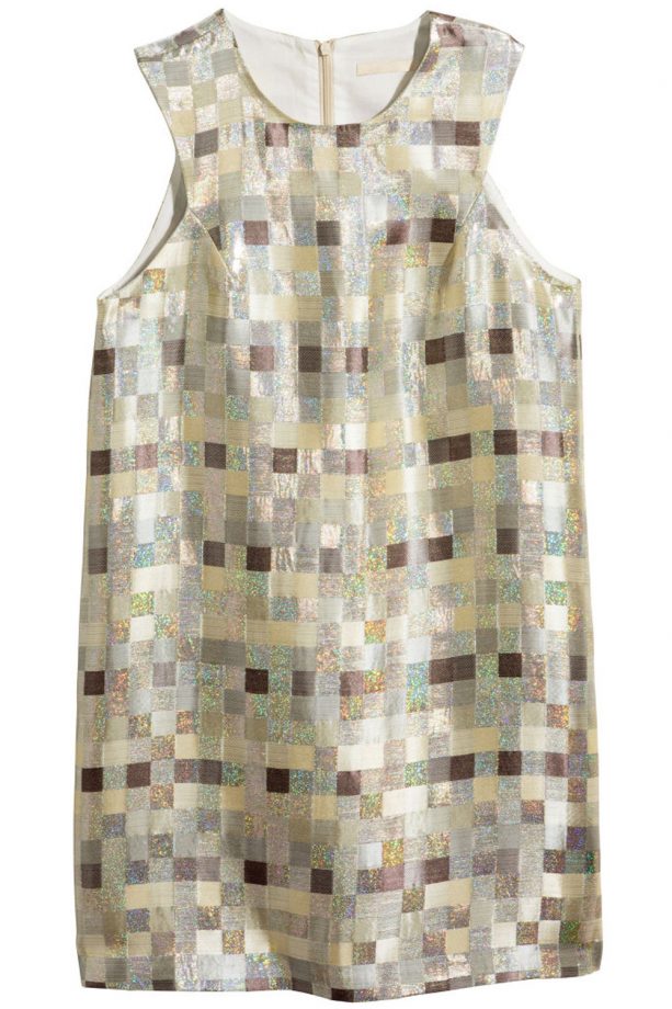 H&M Jacquard Weave Dress, £34.99