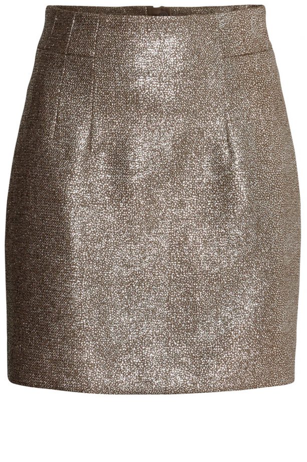H&M Metallic Skirt, £19.99