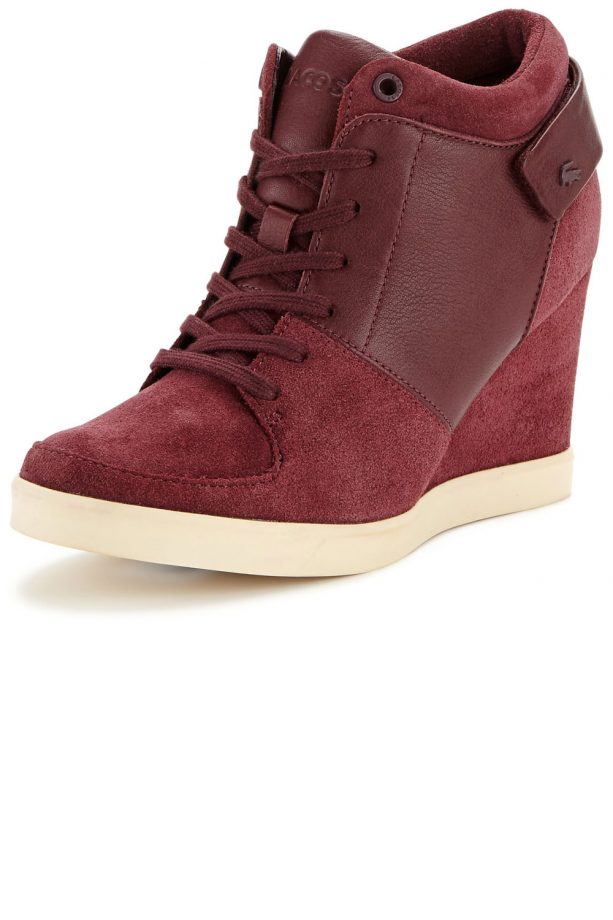 Isme Lacoste Korelle Wedge Trainers, £129