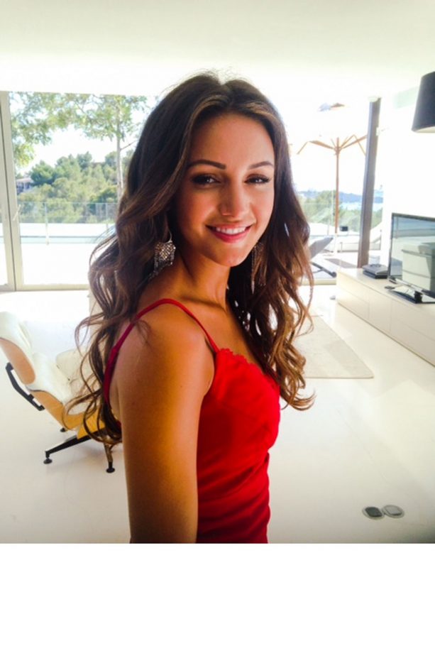 Michelle Keegan Gets Ready For A Night Out On The Town, 2014