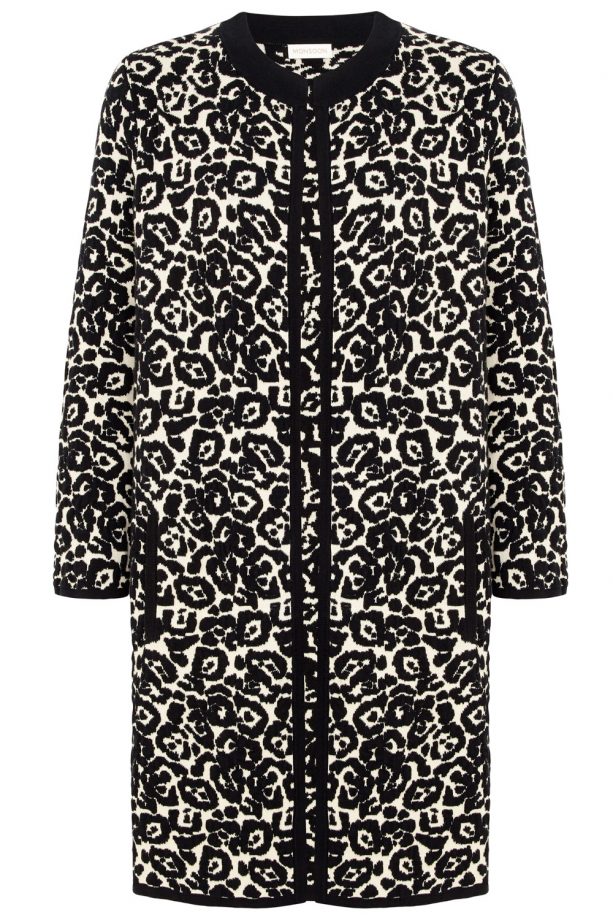 Monsoon Erin Animal Coatigan, £79