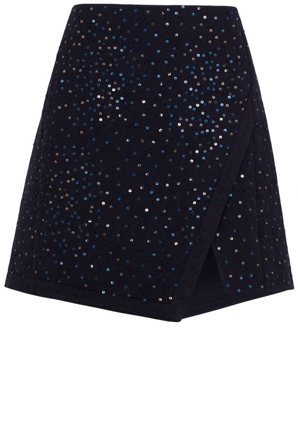 Monsoon Fusion Myra Sequin Wrap Skirt