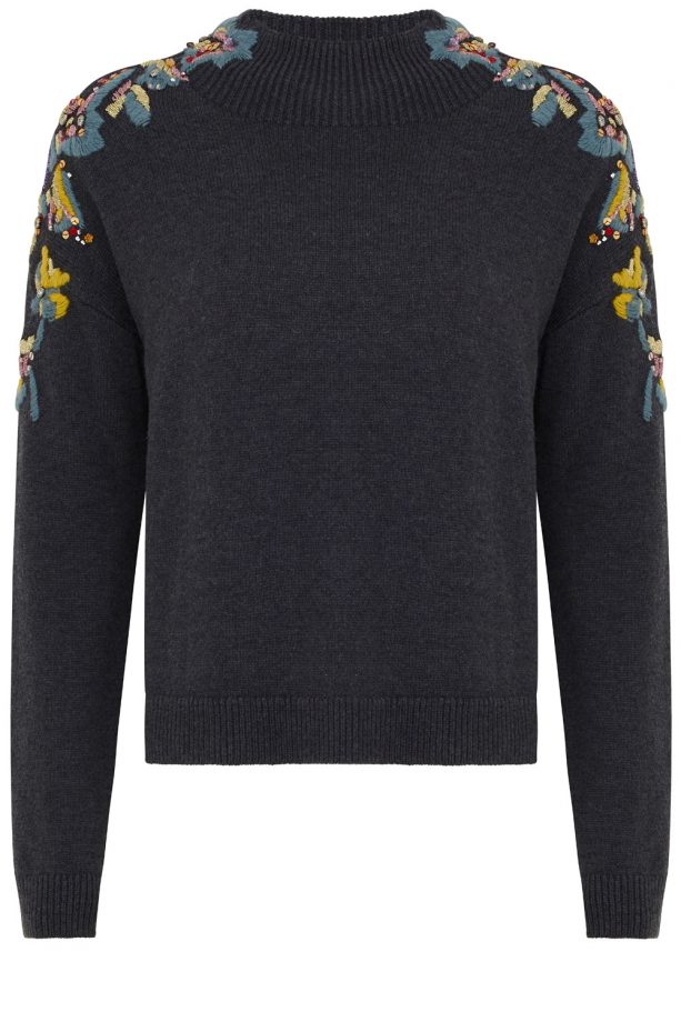 Monsoon Marianna Embellished Jumper, £69