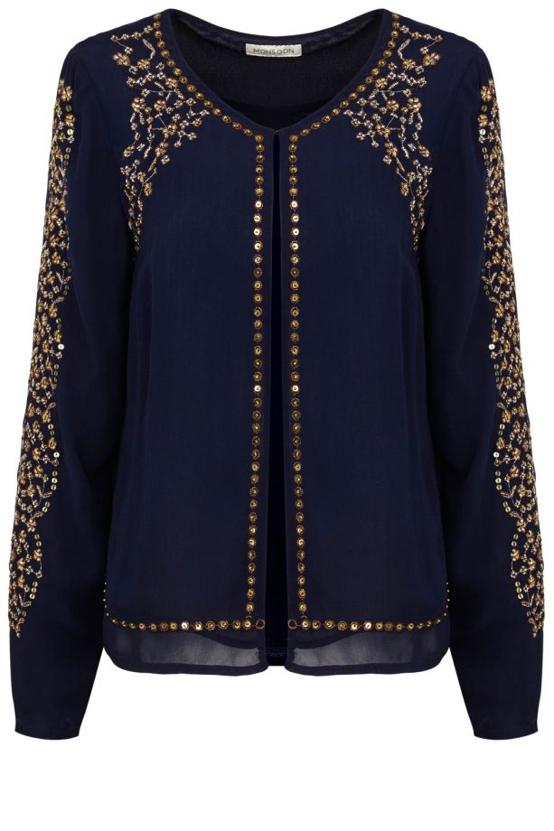Monsoon Sandhya Embroidered Jacket