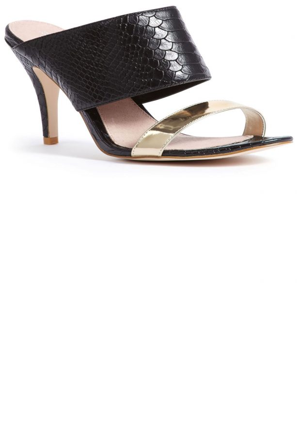 Next Snake Effect Glam Mules, £30