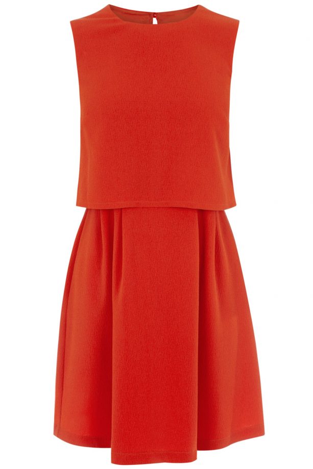 Oasis Crepe Double Layer Dress, £45