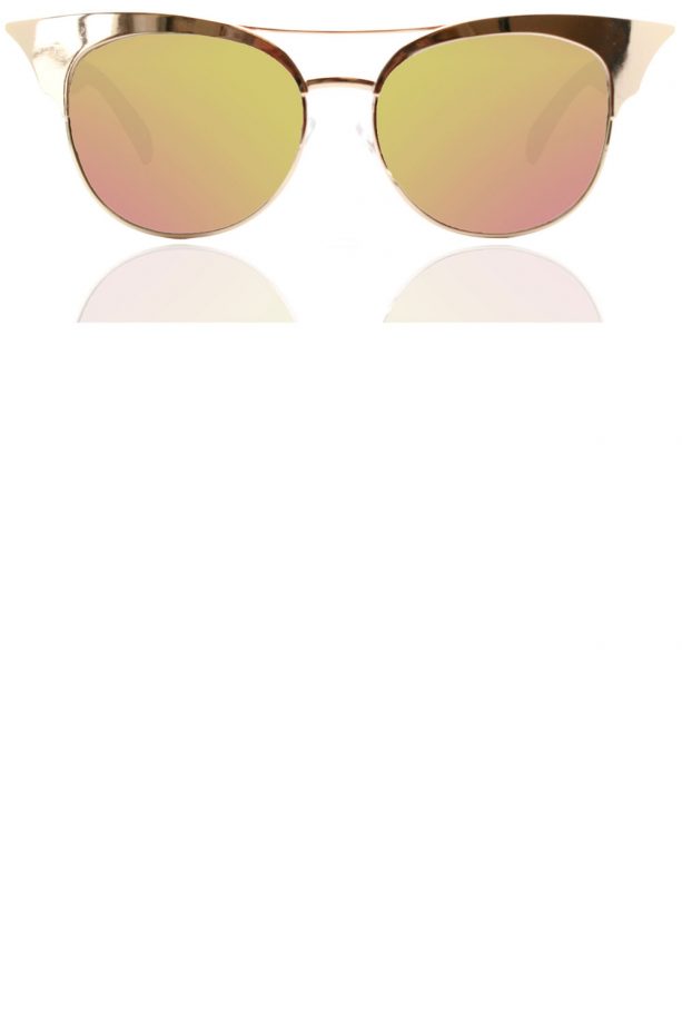 Quay Zig Gold Sunglasses, £25