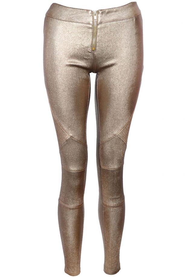 Rare London Bronze Metallic Skinny Jeans, £29