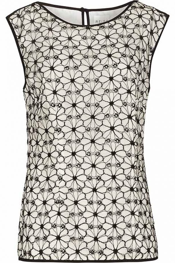 Reiss Flower Technique Top, £95