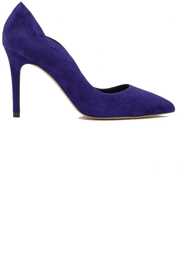 Reiss Scallop Detail Court Shoes, £149