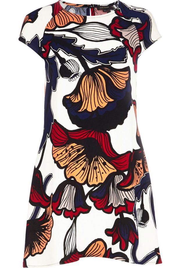 River Island Floral Print Swing Dress, £38