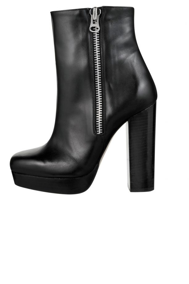 Topshop Black Ankle Boots