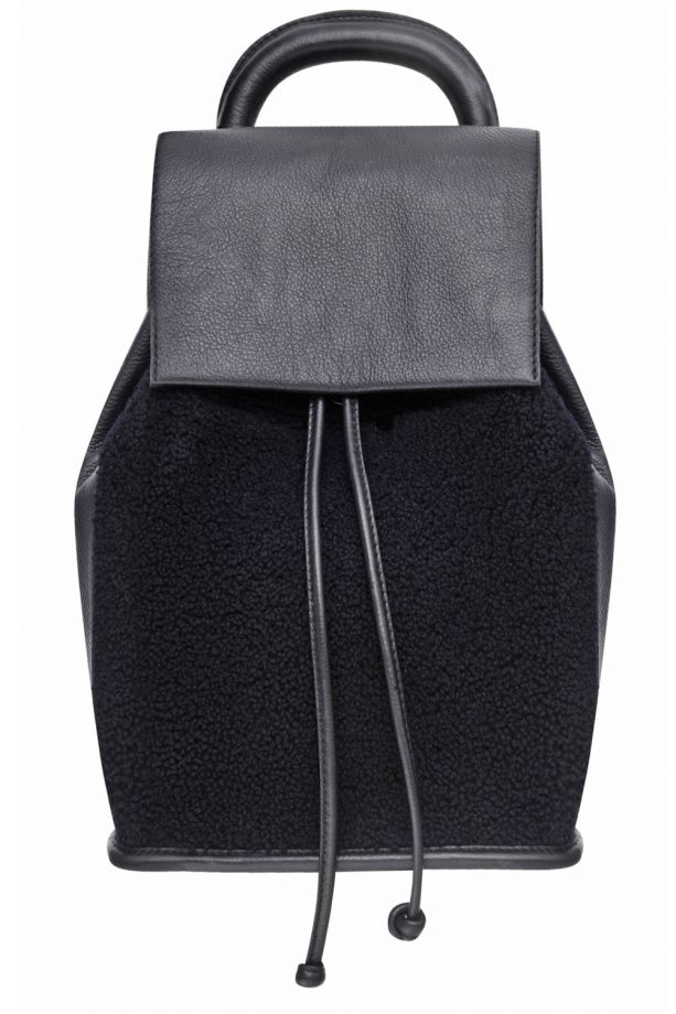Topshop Black Backpack