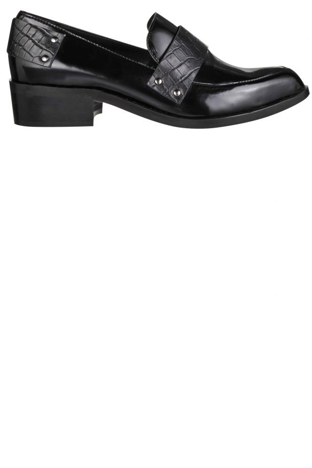 Topshop Black Loafers