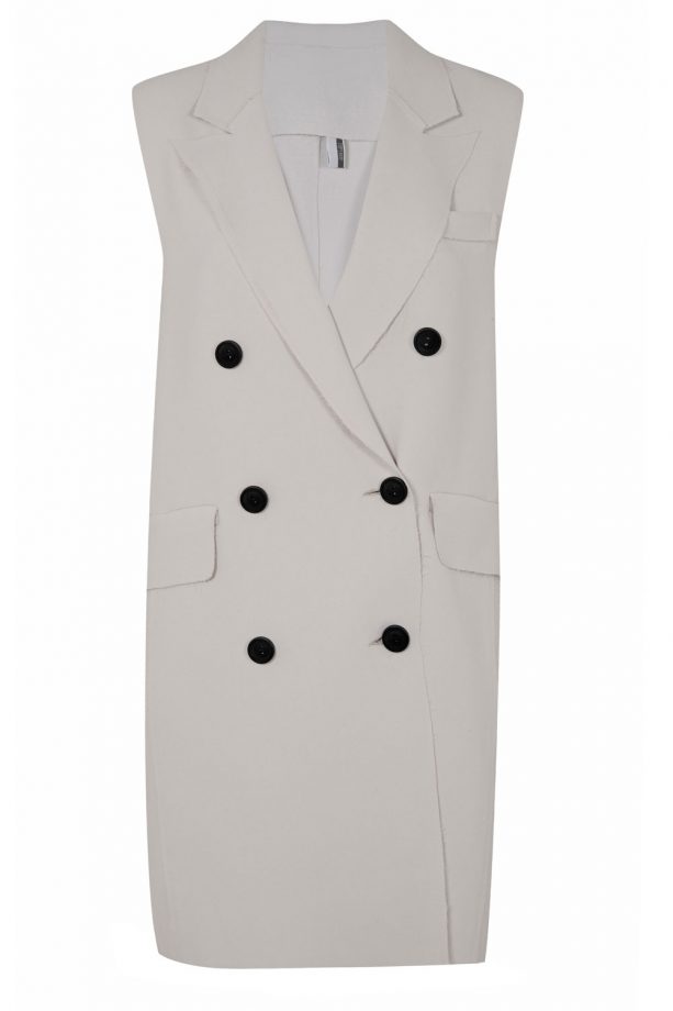Topshop Double Breasted Waist Coat