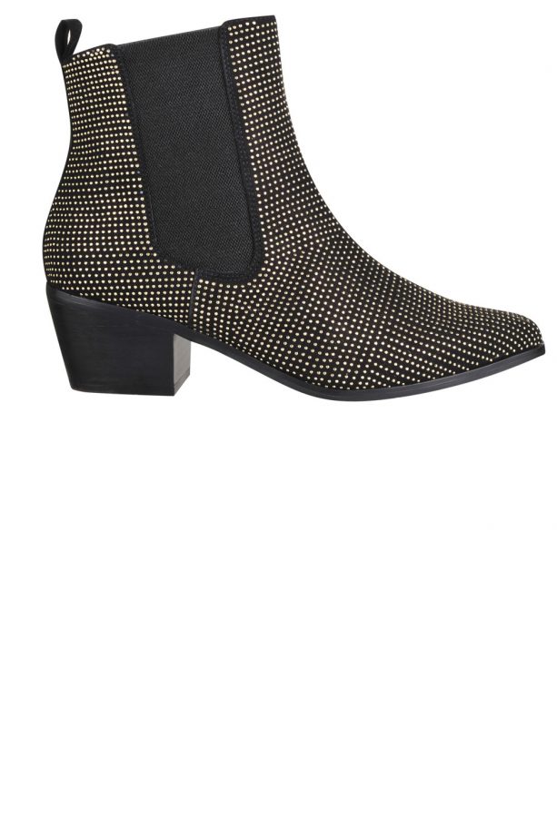 Topshop Studded Ankle Boots