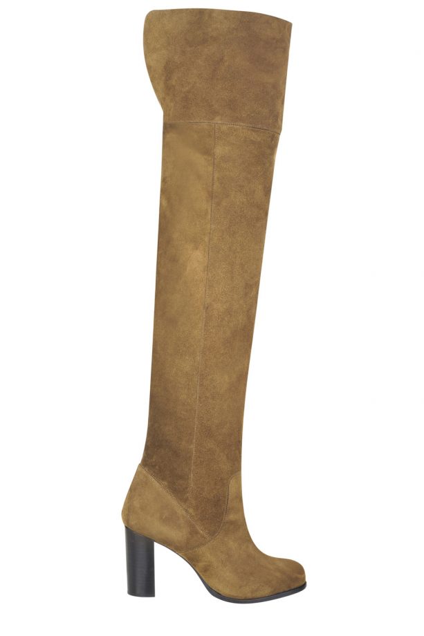 Topshop Suede Knee High Boots, £130