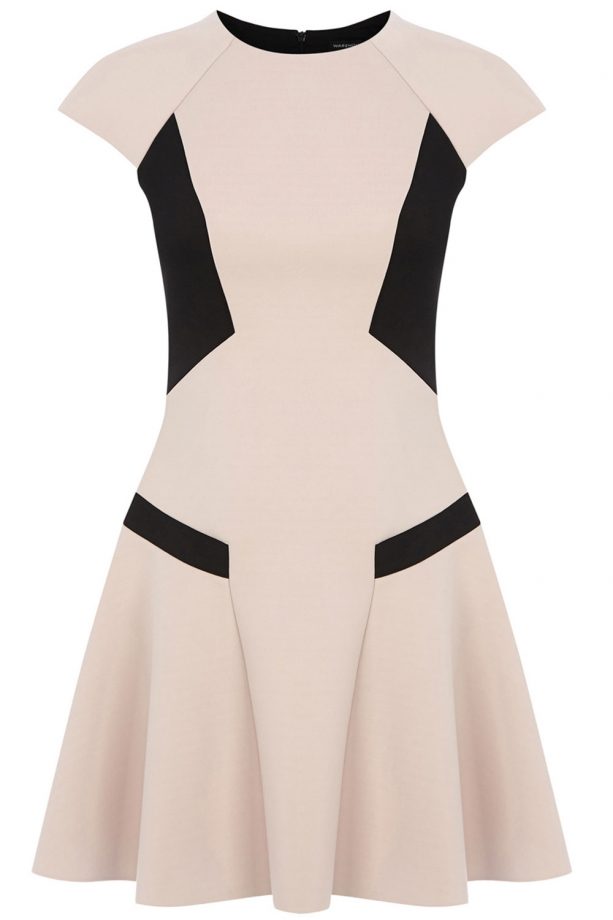 Warehouse Bonded Panelled Dress, £75