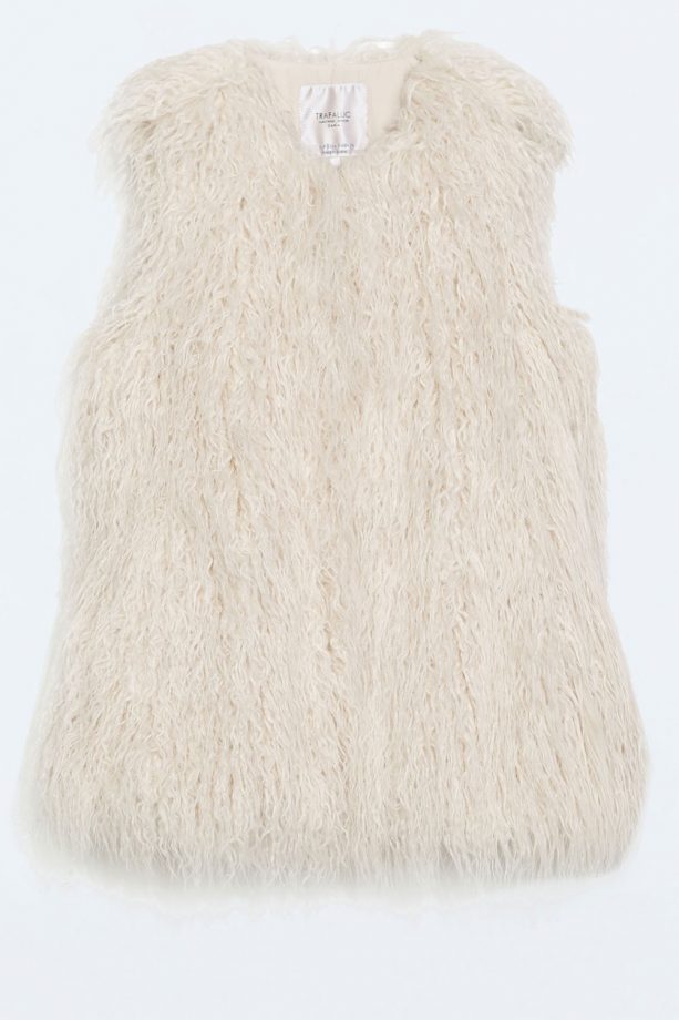 Zara Beige Gilet, £59.99