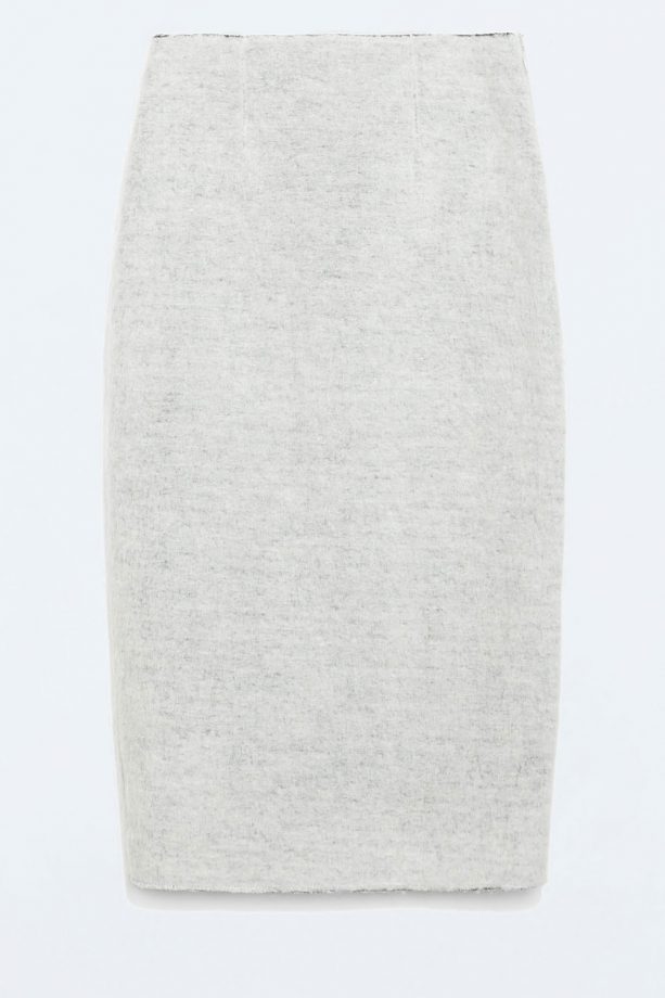 Zara Grey Pencil Skirt, £29.99