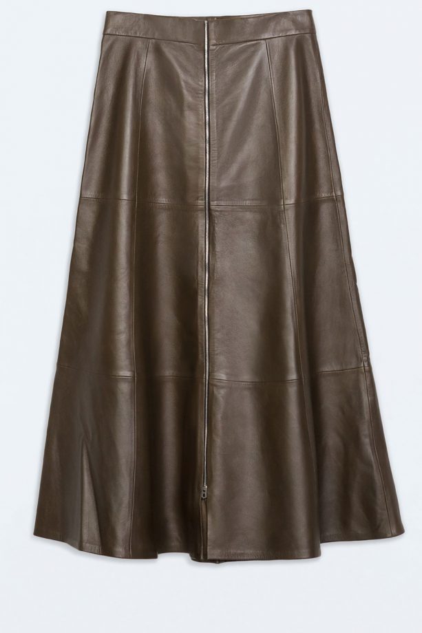 Zara Leather Skirt, £159
