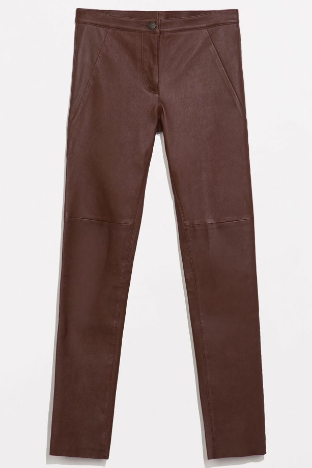 Zara Leather Trousers, £239