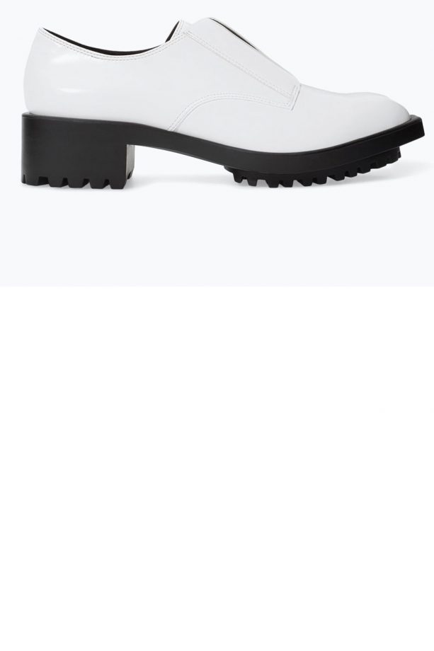 Zara White Slip Ons, £39.99