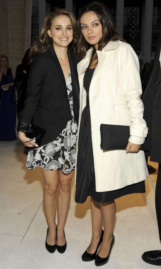 Mila Kunis And Natalie Portman At The American Ballet Theatre, 2009