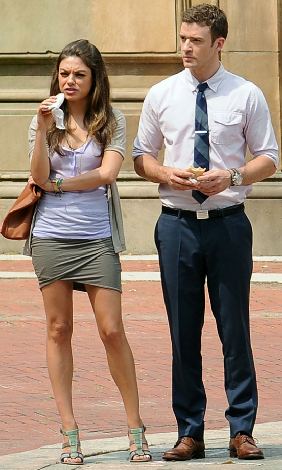 Mila Kunis And Justin Timberlake In 'Friends With Benefits', 2010
