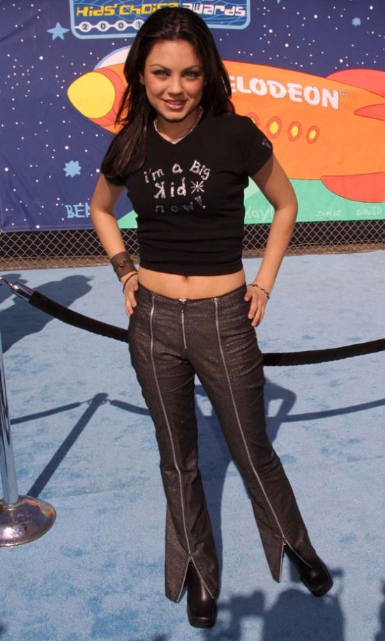 Mila Kunis At The Nickelodeon Kids' Choice Awards, 2001
