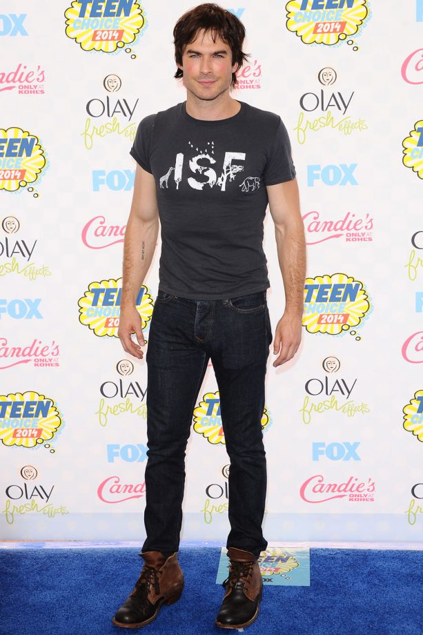 Ian Somerhalder At The Teen Choice Awards, 2014