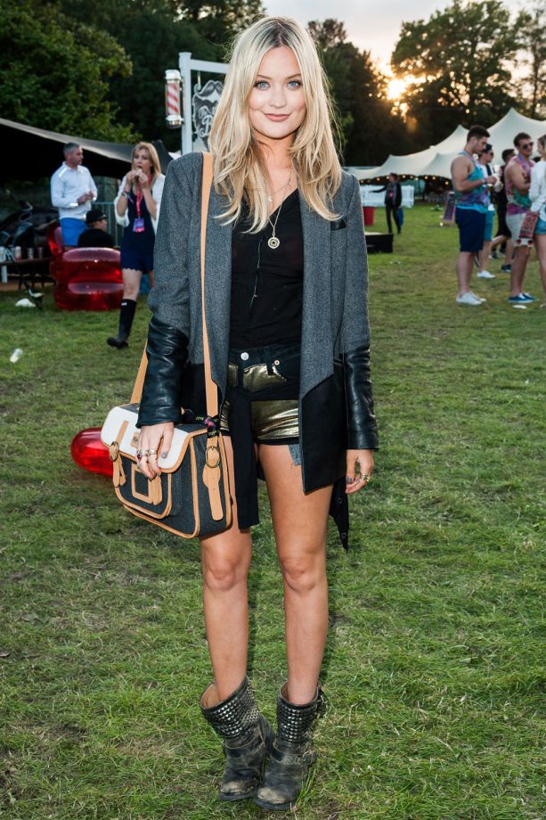 Laura Whitmore Looked Super-Chic At V Festival, 2014