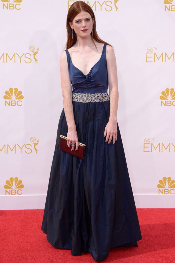Rose Leslie At The Emmy Awards, 2014