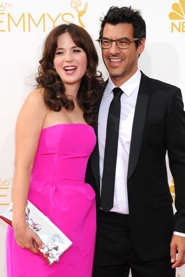 Zooey Deschanel Shows Off Her New Beau Jacob Pechenik At The Emmy Awards, 2014