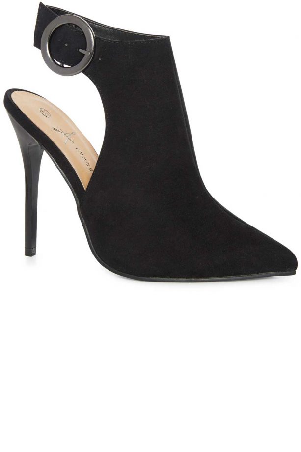 Primark Black Cut Out Buckle Shoe, £14