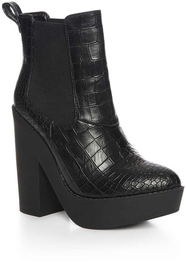 Primark Chunky Croc Chelsea Boot, £22