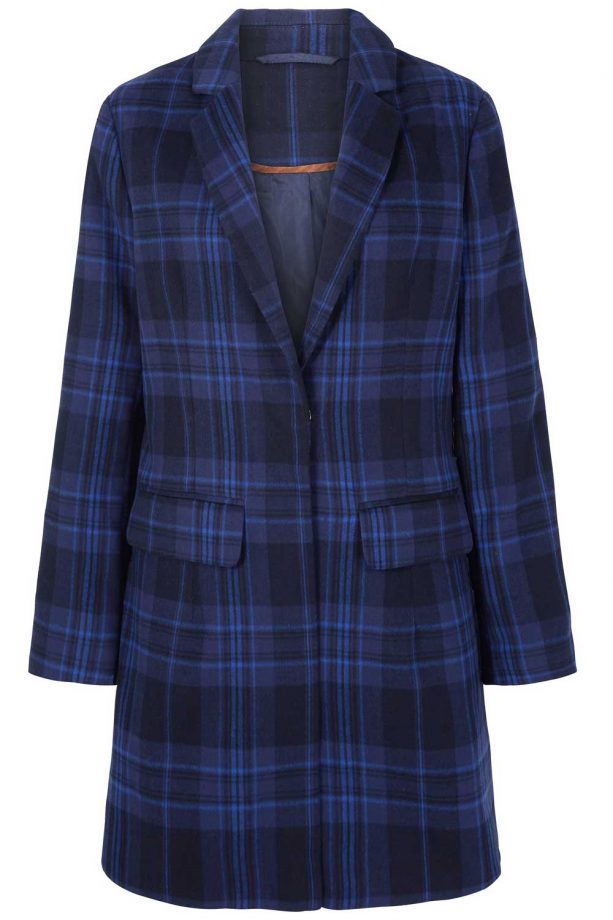 Fearne Cotton For Very Blue Check Coat, £79