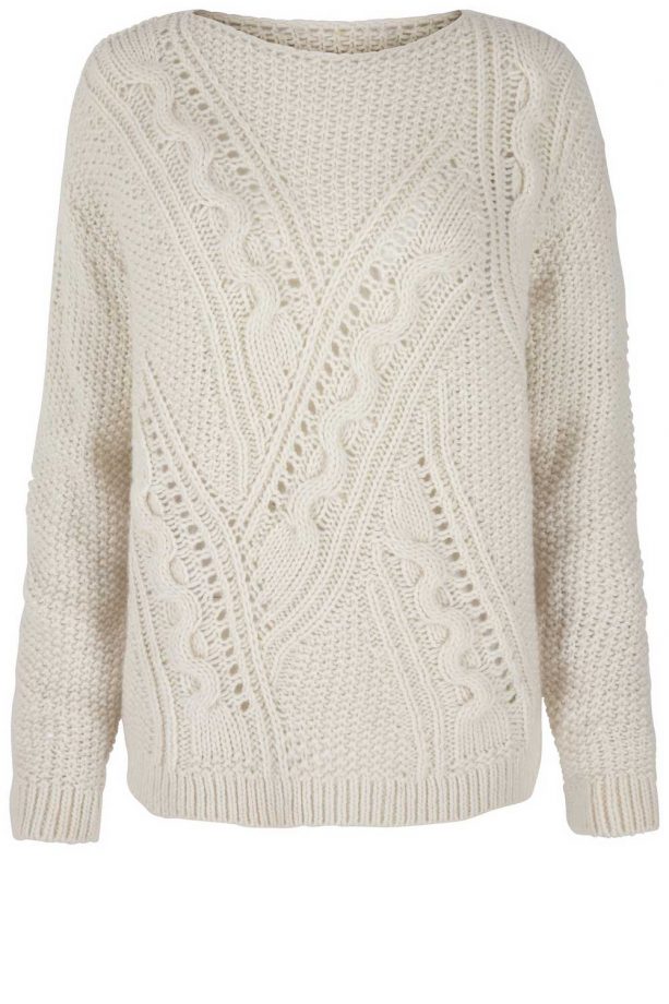 Fearne Cotton For Very Cream Cabel Knit, £35