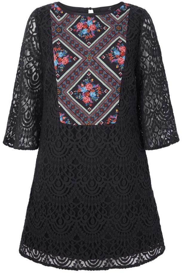Fearne Cotton For Very Lace Folk Dress, £59