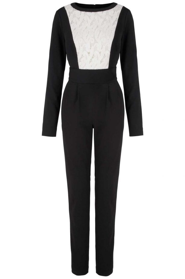 Fearne Cotton For Very Monochrome Bib Jumpsuit, £59