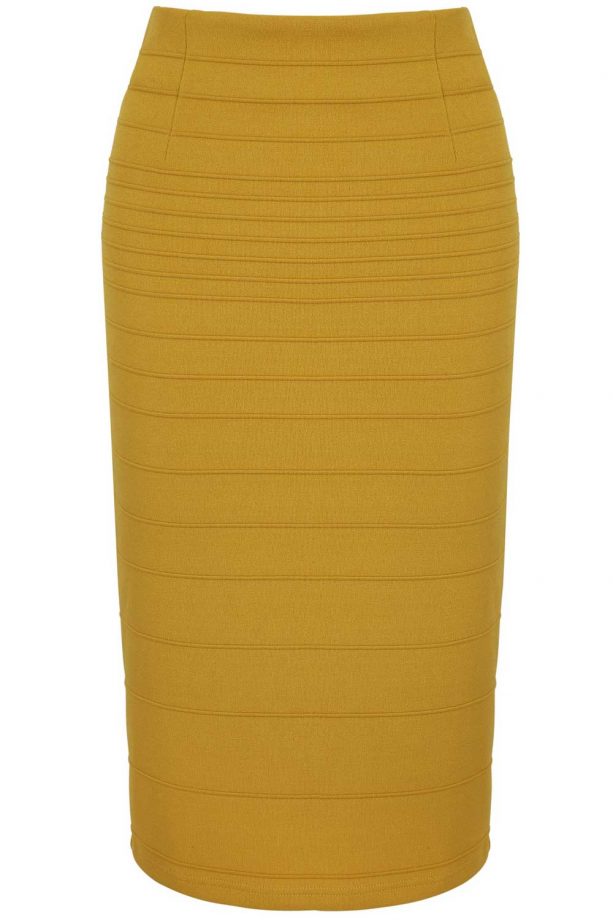 Fearne Cotton For Very Ribbed Pencil Skirt, £32