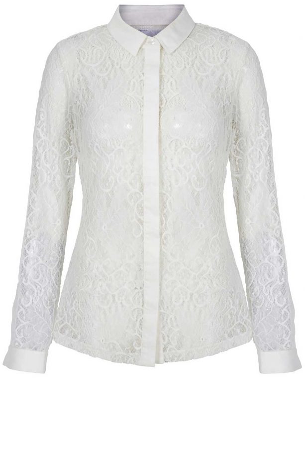 Fearne Cotton For Very Stretch Lace Shirt, £32