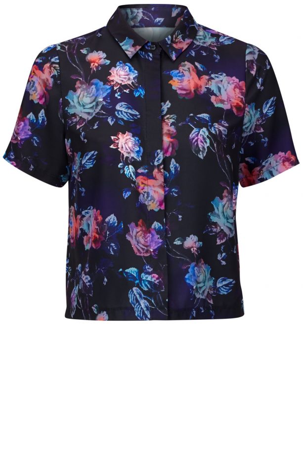 Fearne Cotton For Very Short Sleeve Printed Shirt, £29