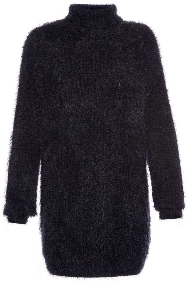 Primark Fluffy Roll Neck Jumper Dress, £18