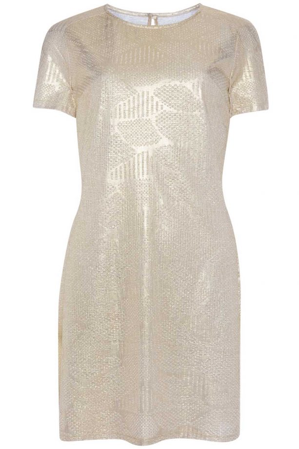 Primark Gold Foil Dress, £10