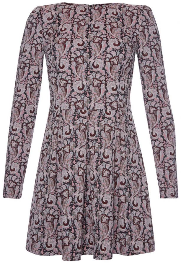 Primark Jacquard Fit And Flare Dress, £17